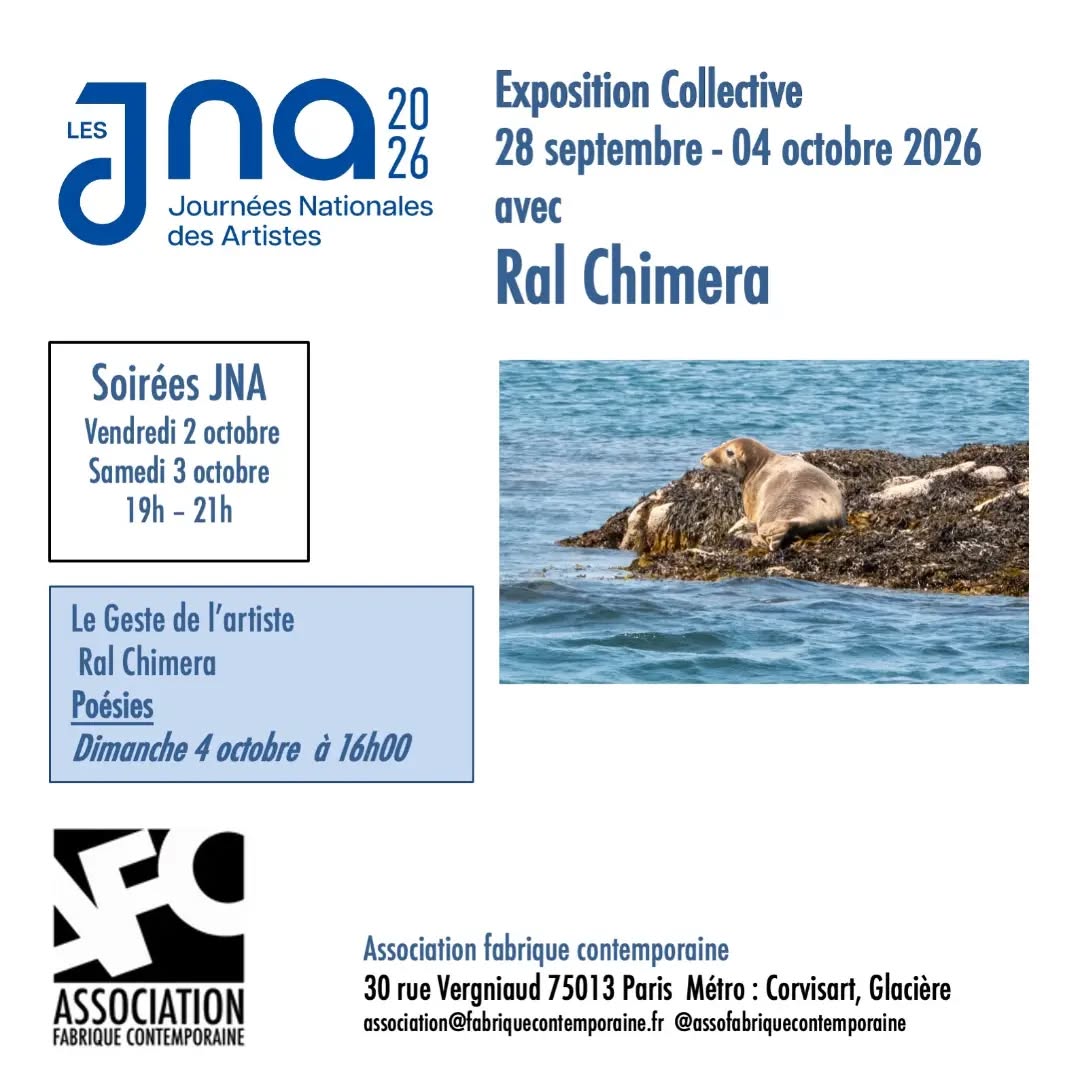JNA - Expo collective à la Fabrique contemporaine